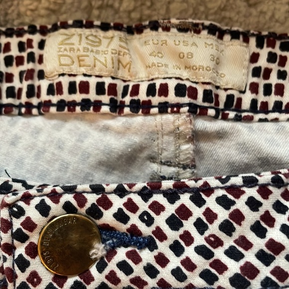 Zara printed pants - Picture 4 of 8